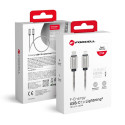 Forcell F-ENERGY PD 27W kabel USB-C Lightning 1 m - stříbrná