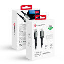 Kabel Forcell F-ENERGY PD 27W USB-C Lightning - černý