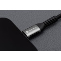 Kabel Forcell F-ENERGY 2,4A 12W USB-A na Lightning pro Apple zařízení 2 m - černý