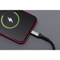 Kabel USB-C na Lightning Forcell F-ENERGY PD 27W 3 m černý