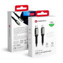 Forcell F-Energy 27W USB-C to Lightning 2 m – černý
