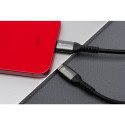 Forcell F-Energy 27W USB-C to Lightning 2 m – černý
