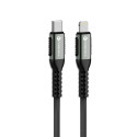 Forcell F-Energy 27W USB-C to Lightning 2 m – černý