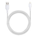 Kabel Blue Star 2,4A pro Apple zařízení 1 m - modrý/bílý