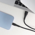 Kabel Forcell C343 pro iPhone 1 m - černý