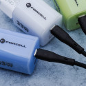 Kabel Forcell C343 pro iPhone 1 m - černý