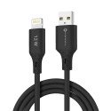 Kabel Forcell C343 pro iPhone 1 m - černý