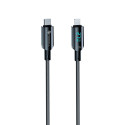 Forcell C276 USB-C Lightning kabel 27 W PD černý
