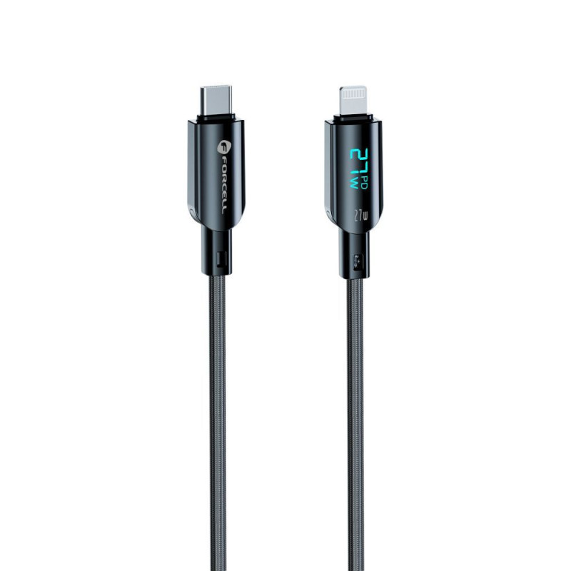 Kabel Forcell C276 pro Apple zařízení - černá