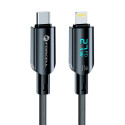 Forcell C276 USB-C Lightning kabel 27 W PD černý