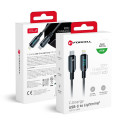 Forcell C276 USB-C Lightning kabel 27 W PD černý