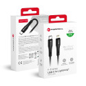 Forcell F-Energy PD USB‑C na Lightning 27W 1 m – černý