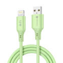 Kabel Forcell F-Energy 2,4A 12W pro Apple zařízení 1 m - zelený (C343)