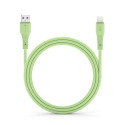 Kabel Forcell F-Energy 2,4A 12W pro Apple zařízení 1 m - zelený (C343)