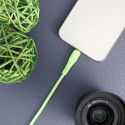 Kabel Forcell F-Energy 2,4A 12W pro Apple zařízení 1 m - zelený (C343)