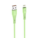 Kabel Forcell F-Energy 2,4A 12W pro Apple zařízení 1 m - zelený (C343)