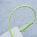 Kabel Forcell F-Energy 2,4A 12W pro Apple zařízení 1 m - zelený (C343)
