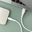 Kabel Forcell C343 pro Lightning 1 m - bílá