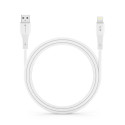 Kabel Forcell C343 pro Lightning 1 m - bílá