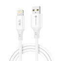 Kabel Forcell C343 pro Lightning 1 m - bílá