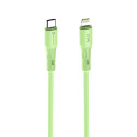 Kabel USB-C na Lightning Forcell C346 27W 3A 1 m zelená