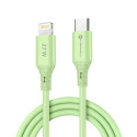 Kabel USB-C na Lightning Forcell C346 27W 3A 1 m zelená