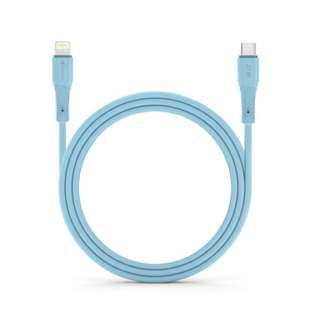 Kabel Forcell F-ENERGY PD 27W USB-C na Lightning 1 m - modrá