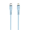 Kabel Forcell F-ENERGY PD 27W USB-C na Lightning 1 m - modrá