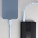 Kabel Forcell F-ENERGY PD 27W USB-C na Lightning 1 m - modrá