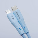 Kabel Forcell F-ENERGY PD 27W USB-C na Lightning 1 m - modrá