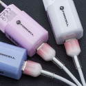 Kabel Forcell F-ENERGY 2,4A 12W pro Apple zařízení 1 m - bílý