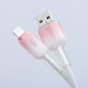 Kabel Forcell F-ENERGY 2,4A 12W pro Apple zařízení 1 m - bílý