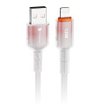 Kabel Forcell F-ENERGY 2,4A 12W pro Apple zařízení 1 m - bílý