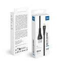 Kabel Blue Star PJ-DG5-A pro iPhone 1 m - černý