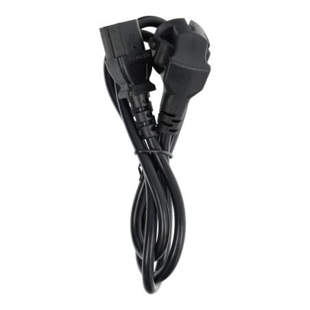 Kabel pro PC / tiskárnu / monitor 1 m - černý