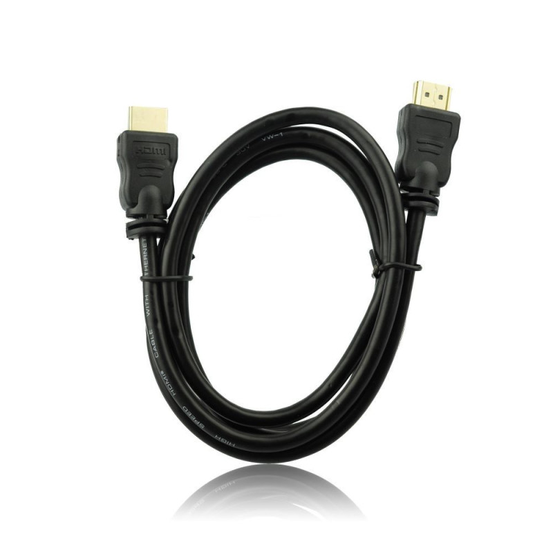 Kabel HDMI AL--44 pro TV / projektor - černý (1,5 m)