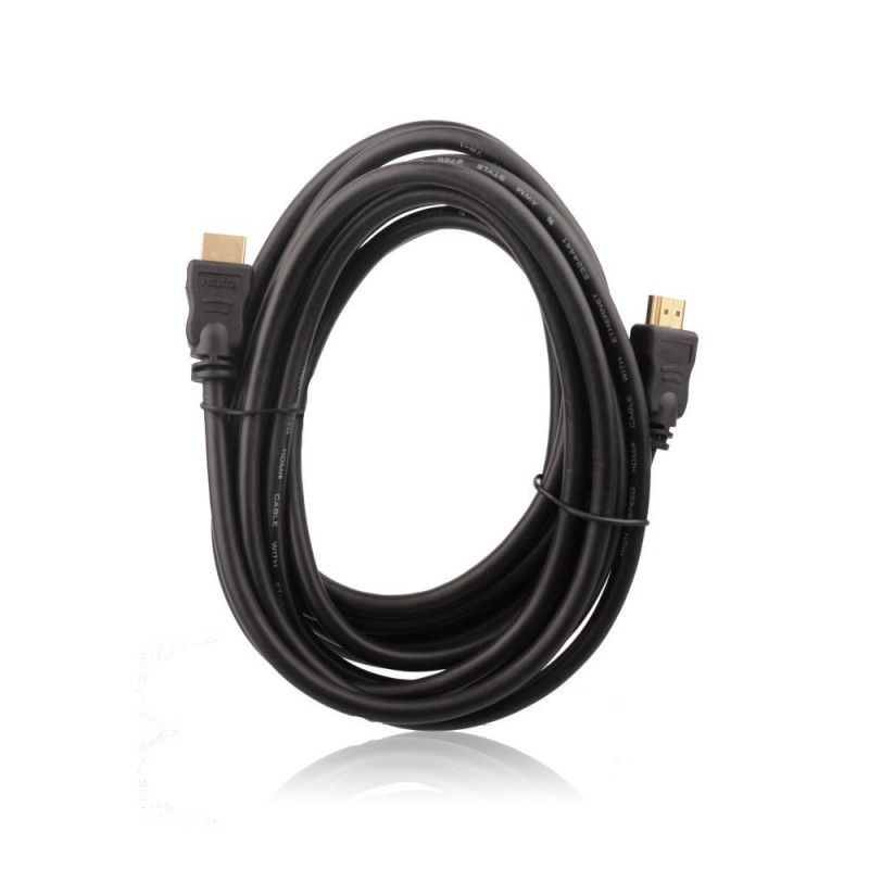 Kabel HDMI to HDMI 4K ver.1.4 pro TV/monitor/projektor 3 m - černý