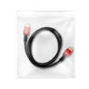 Kabel HDMI 2.1 48Gbps Ultra High Speed 8K 60Hz / 4K 120Hz pro TV, konzole a AV zařízení 1 m - černý