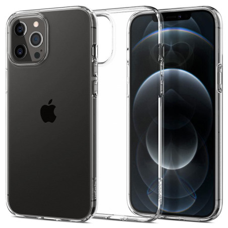 SPIGEN Liquid Crystal Tenký kryt pro iPhone 12/12 Pro, čirý
