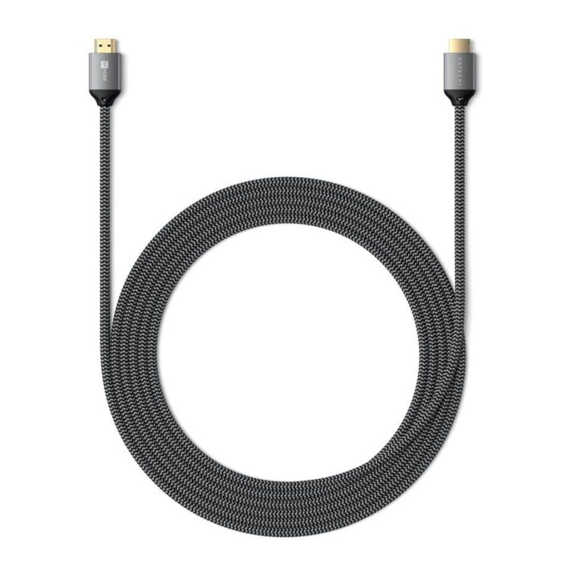 Kabel Satechi ST-8KHC2MM HDMI 2.1 pro TV/monitor/projektor 2 m - vesmírně šedá
