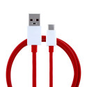OnePlus D301 USB-A na USB-C kabel 4A 1 m červený