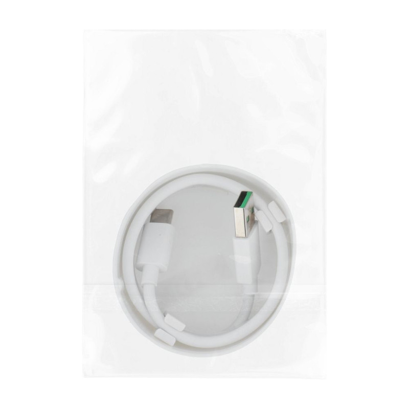Kabel Oppo USB-A to Type C 3A DL129 pro nabíjení a data - bílý