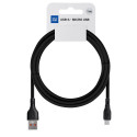 Kabel Blue Star PJ68-23-2 pro Micro USB 1 m - černý