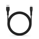 Kabel Forcell C341 pro Micro USB 1 m - černý
