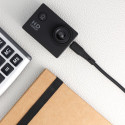 Kabel Forcell C341 pro Micro USB 1 m - černý