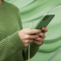 Kabel Forcell C341 pro Micro USB 1 m - zelený