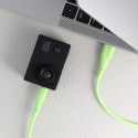 Kabel Forcell C341 pro Micro USB 1 m - zelený