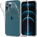 SPIGEN Liquid Crystal Tenký kryt pro iPhone 12/12 Pro, čirý