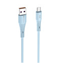 Kabel Forcell F-ENERGY pro Micro USB 1 m - modrý