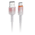Kabel Forcell C351 pro Micro USB 1 m - bílá